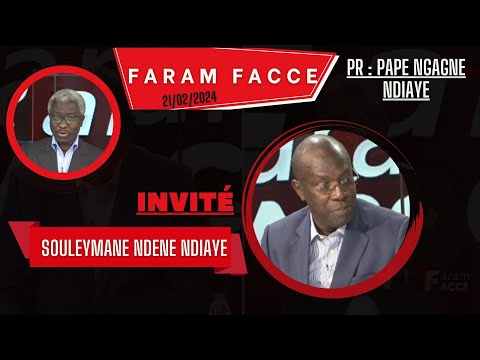 🚨TFM LIVE: Faram Facce du 21 Février 2024 - Invité :Souleymane Ndéné Ndiaye - Pr :Pape Ngagne Ndiaye