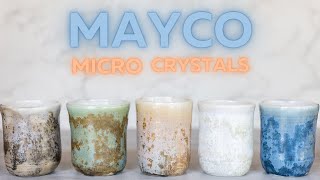 Pretty Crystal Glazes to Try