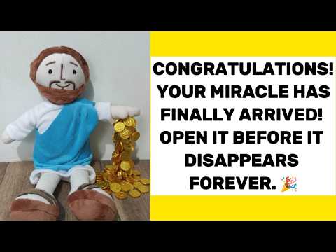Your miracle is finally here. GOD says, "Open This Now" 🙏