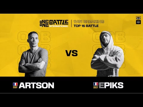 ONE-ONE BATTLE 2023 | ARTSON 🇫🇷  vs EPIKS 🇮🇹 | TOP 16