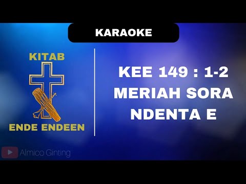 KEE GBKP 149 : 1 - 2 " MERIAH SORA NDENTA E " ( KARAOKE + LIRIK )