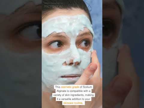 Sodium Alginate Cosmetic Grade