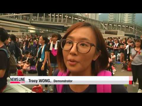 Record crowd expected for Hong Kong protests on National Day   홍콩 대규모 민주화 시위…오늘