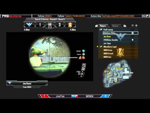JusTus vs MRKN - Game 2 - MLG ProScrims Ep 79