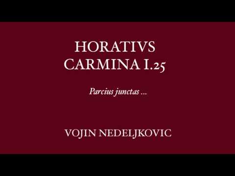 Viva Voce 07 Horatius Carmina 1.25 - Vojin Nedeljkovic "Parcius junctas"