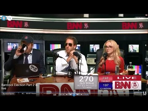 11-08-16 Kat Timpf on Barstool Sports Election Night 2016 - Part 2-05