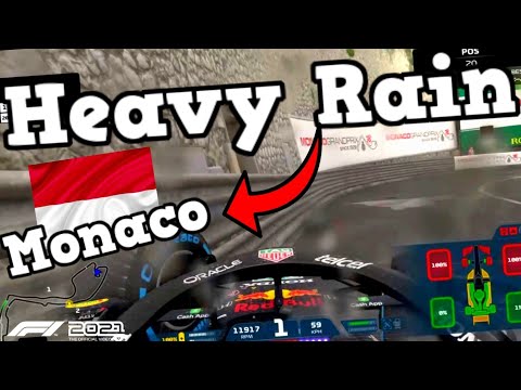 Can I Survive MONACO With HEAVY RAIN In F1 2021...?