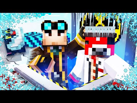 SOPRAVVIVO all'INVERNO INFINITO su MINECRAFT con I MIEI AMICI!