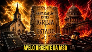 🚨ADVOGADO ADVENTISTA PROTESTA FAZ CARTA CONTRA UNIÃO DE IGREJA E ESTADO PARA DP. DE JUSTIÇA DOS EUA