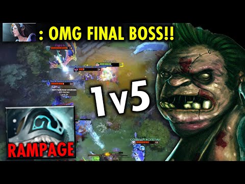 OMG FINAL BOSS!! Insane 1v5 You Can't RUN from ME!!!