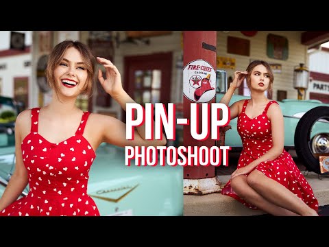 Pin-Up Photoshoot BEHIND THE SCENES