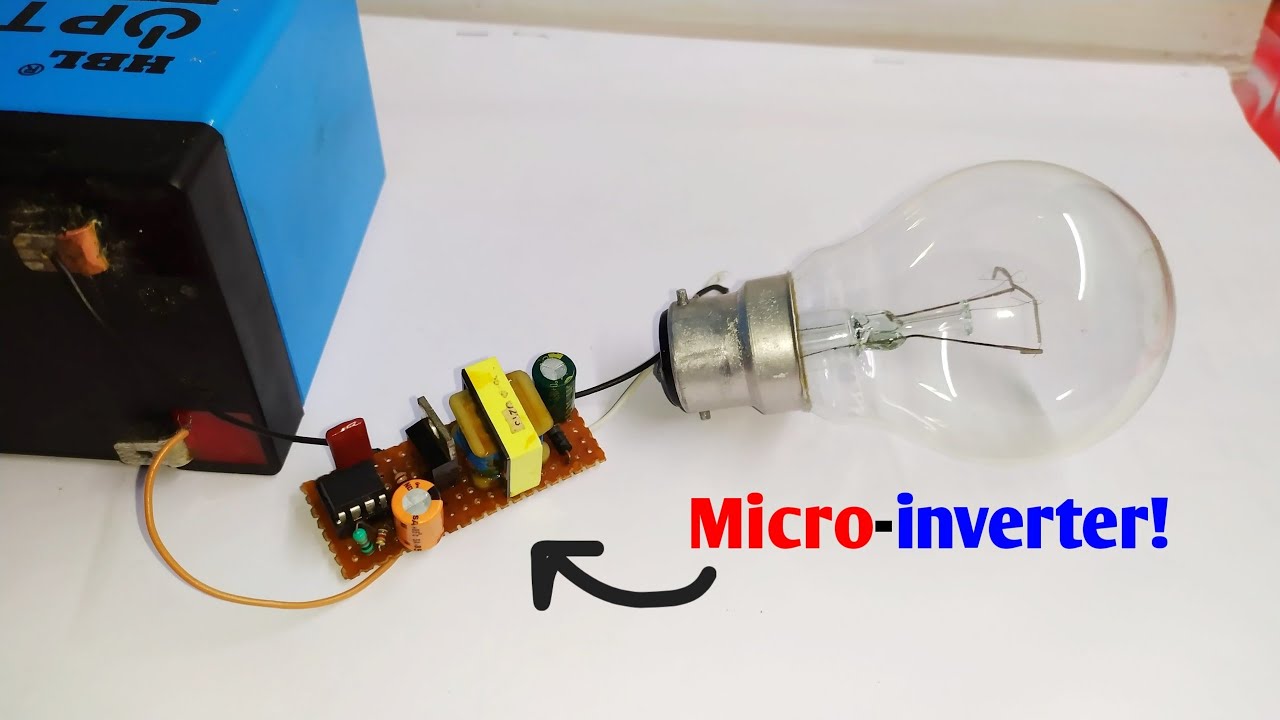 How to make Micro-Inverter circuit