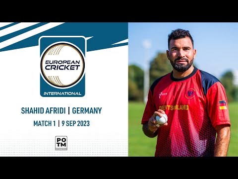 POTM: S.Afridi - GER vs BEL | Highlights | ECI Germany, Krefeld | 9 Sep 2023 | ECI23.124