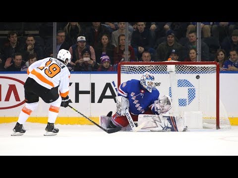Flyers and Rangers take it to a shootout for the win