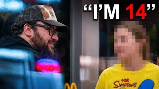 Double Chin Man Get's Caught On A Date With A MIN0R!