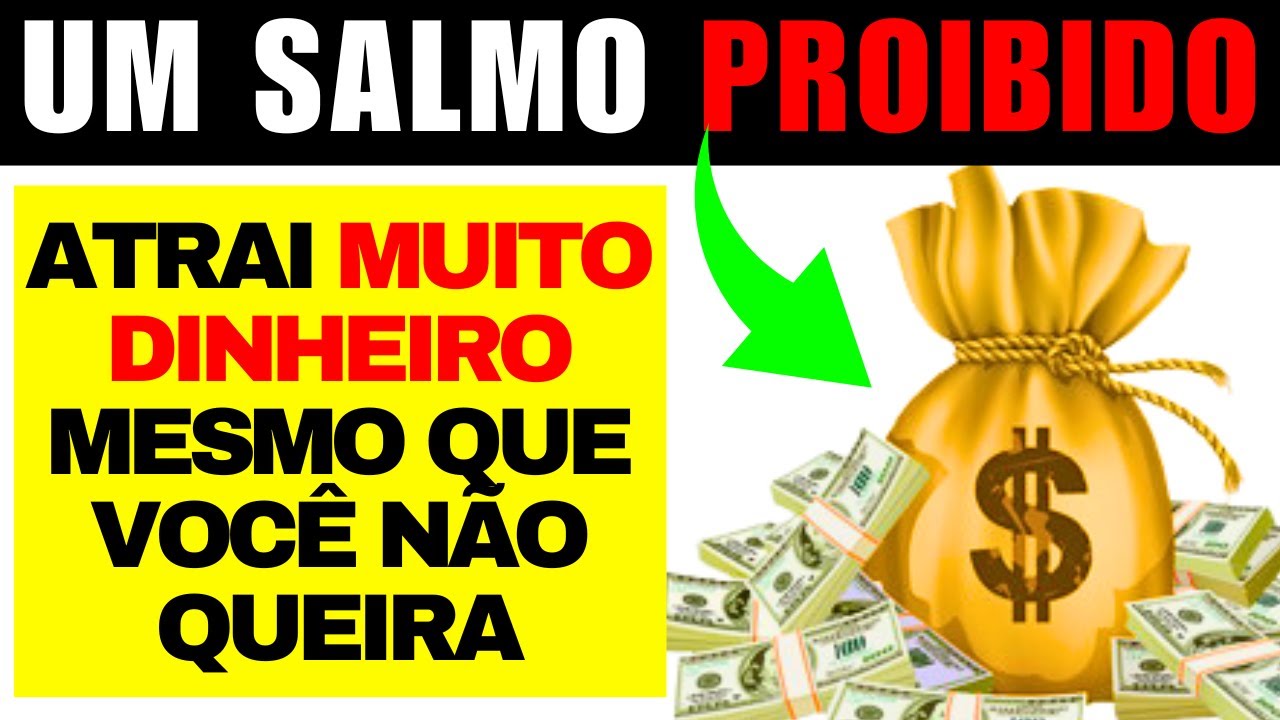 SALMO 67: LIBERA tanto DINHEIRO que vc NÃO vai conseguir GASTAR TUDO!