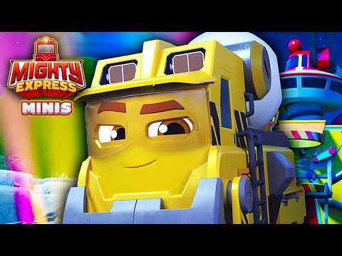 Build-It Brock's Building Yard Ballet! 🔨MIGHTY EXPRESS MINI EPISODE 🔨 - Mighty Express Official