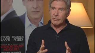 Harrison Ford Interview for EXTRAORDINARY MEASURES