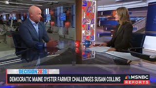 MSNBC: KATY TUR REPORTS - AUGUST 21, 2025 - VETERAN RUNS IN MAINE AGAINST COLLINS
