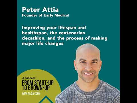 #86: Peter Attia, MD, Founder of Early Medical — improving your lifespan and healthspan, the cent...