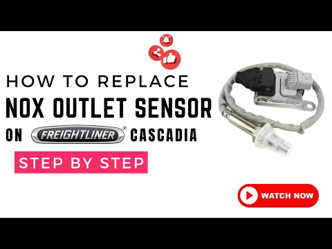 Freightliner Cascadia NOx Out Sensor Replacement
