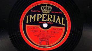 Three Little Words by Lou Gold and his Orchestra, 1930