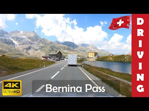 Driving in Switzerland 13: Bernina Pass | 4K 60fps