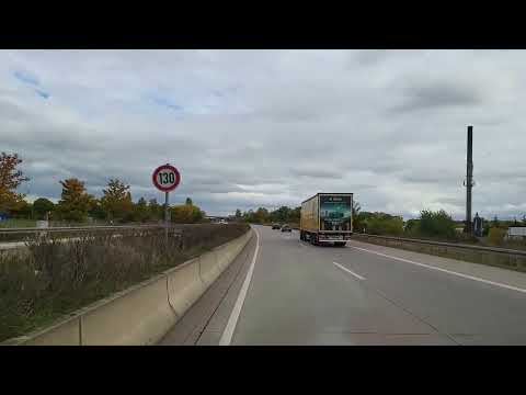 Fahrt von A71 bei Erfurt bis nach Dodendorf bei Magdeburg. Fahrt mit dem Firmenwagen (BF3)