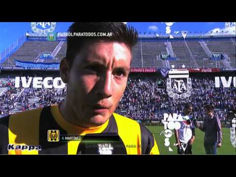 Martínez: "Hay que seguir adelante". Vélez 4 - Olimpo 1. Torneo Primera División 2014. FPT.