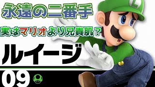 【３分でわかる】ルイージ解説【スマブラSP】【設定・元ネタ】