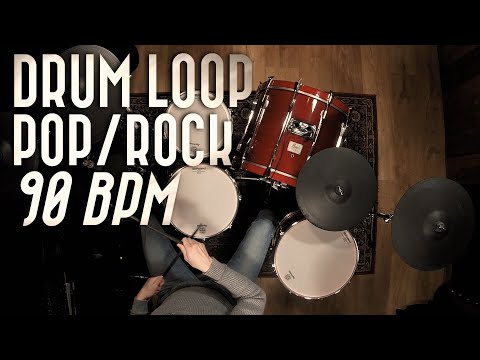 Drum Loop 90 BPM | Pop/Rock