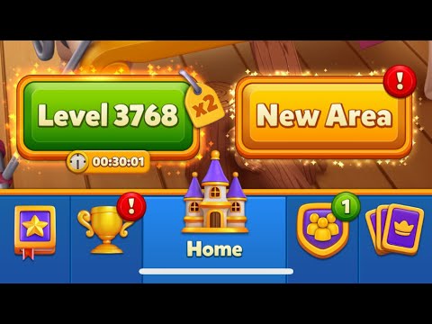 Daily play Royal Match | Level from 3755 to 3768