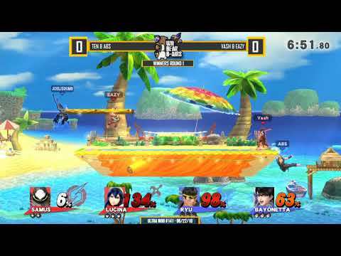 Ultra WBB #141 | Ten vs Vash - Winners Round 1 - Super Smash Bros. for Wii U