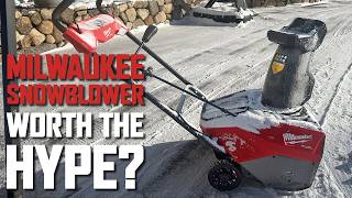 Milwaukee Snow Blower | 21" Real-World Review