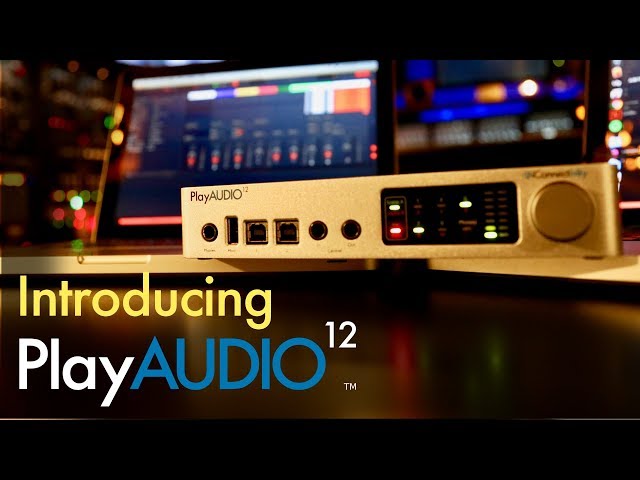 Video teaser for iConnectivity PlayAUDIO12 Introduction