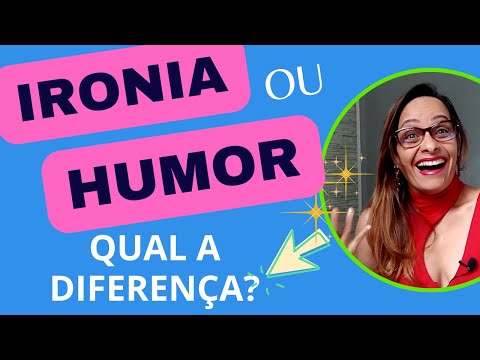 IRONIA x HUMOR | Qual a diferença? | AULA de português