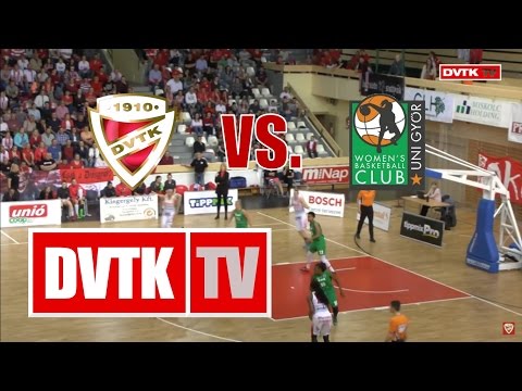 Női kosárlabda NB I. elődöntő, harmadik mérkőzés. Aluinvent DVTK - CMB Cargo UNI Győr