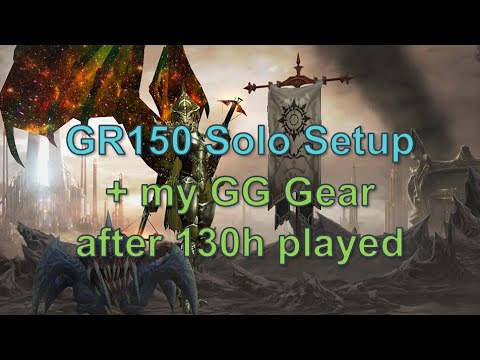 My Solo Setup for GR150 + GG Gear Showcase (Season 21)