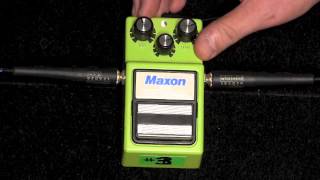 Video thumbnail for Analogman Maxon SD-9 Sonic Distortion Effects Demo by drowninginguitars