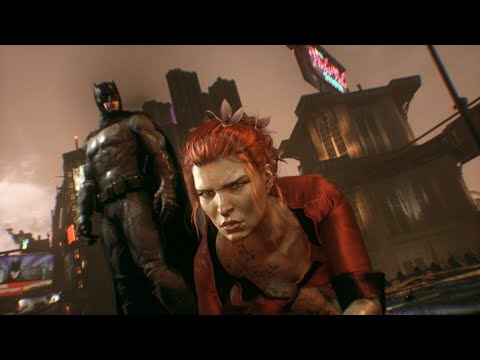 Batman: Arkham Knight (PS4)(Batman V Superman Skin Walkthrough) [Part 14] The Cloudburst