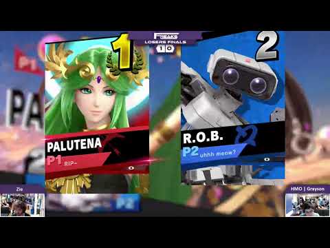 FREAKS Ultra 73 Singles Losers Finals: Zie (Palutena) vs HMO | Grayson (ROB)
