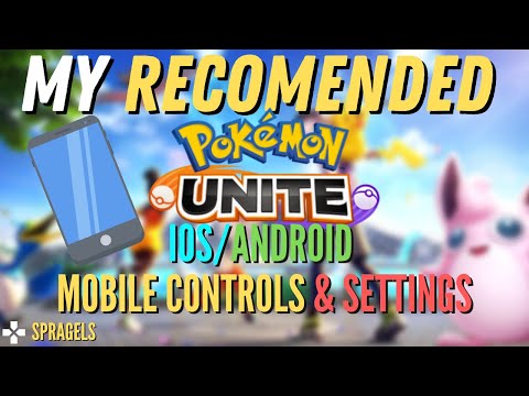 The BEST Controls & Settings For Pokémon Unite Mobile IOS / Android