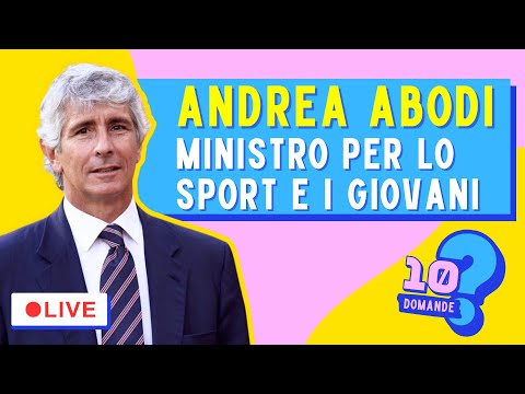 Quali opportunità per i giovani nello sport? Risponde il Ministro per lo Sport e i Giovani