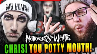 Chris Motionless is getting COAL IN HIS STOCKING! Motionless In White Santa&#39;s Pissed // Reaction