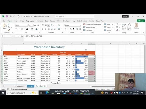 Sam Project A Excel Module 02 Formulas Functions and Formatting