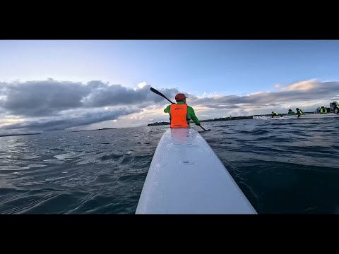 Morning paddle stroll - Epic V10L surfski