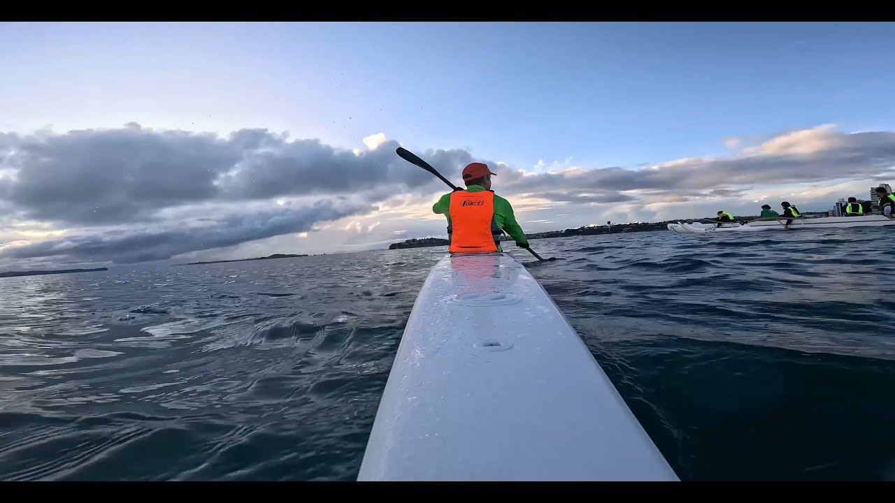 Morning paddle stroll - Epic V10L surfski