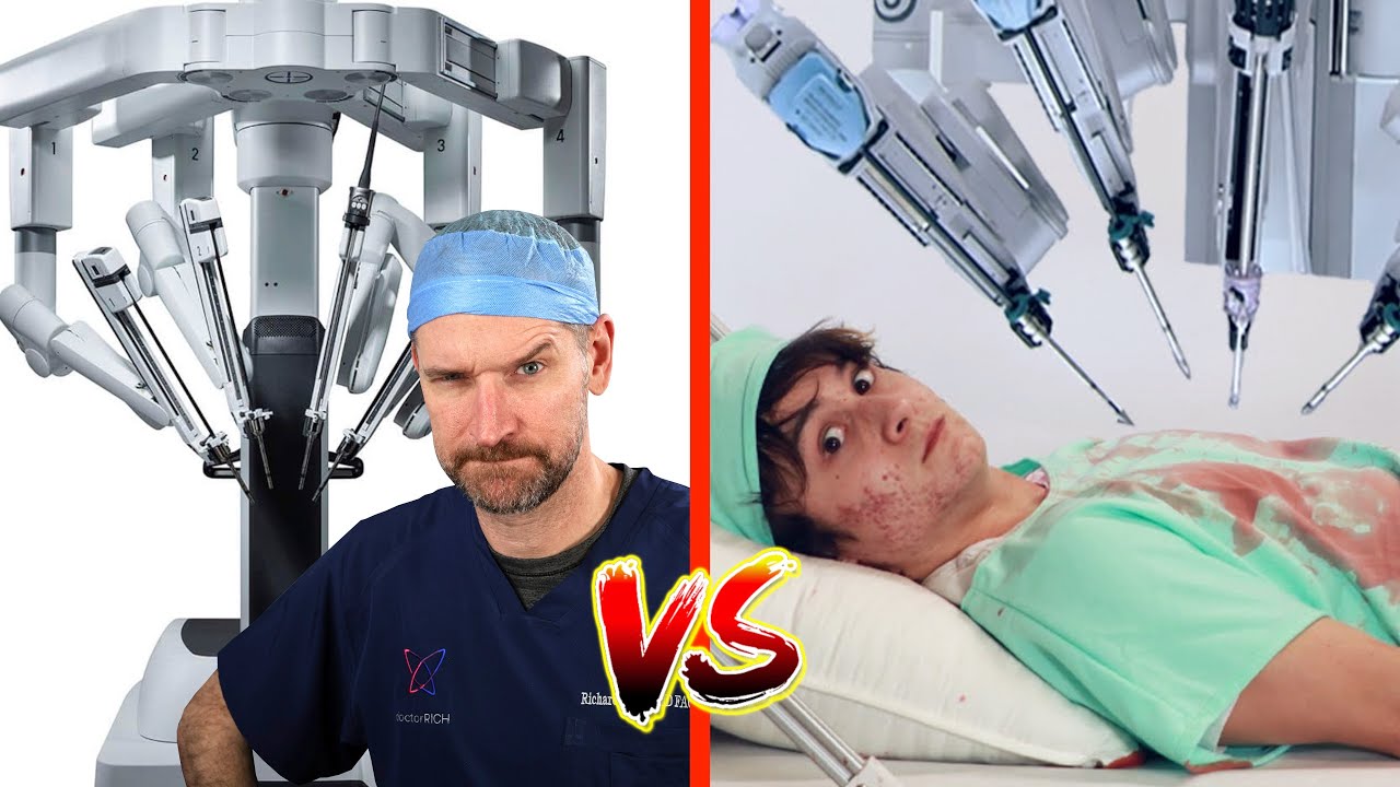 Real Surgeon reacts to Michael Reeves 'I Built a Surgery Robot'