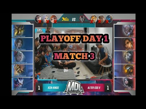MDL PLAYOFF XCN KINGS VS ALTER EGO X MATCH 3