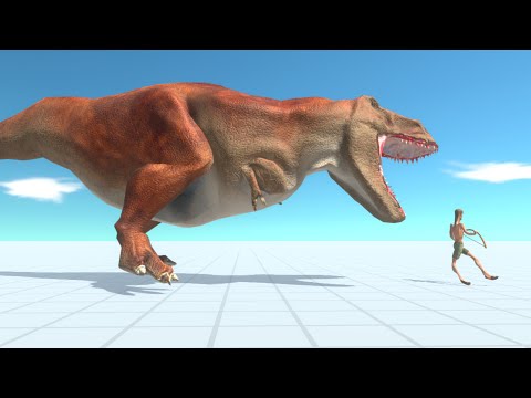 MASSIVE TREX vs EVERY UNIT - Animal Revolt Battle Sim